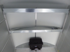 Airlineschienen in alle Debon Kofferanhänger montiert: C 255, Cargo 1300, C 300, C 400, C 500, C 700, C 800, C 900, C 1000...