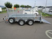 Ifor Williams GD 125 Rampe + Gitteraufsatz 373x158x40cm 2,7 t
