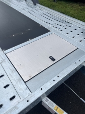 Brian James A 4 Tieflader Reifenregal Kanister Alufelgen 500x200cm 3t Vorrat