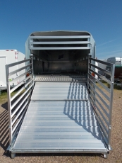 Ifor Williams TA 510 Tridem 434x178x213cm Doppeldeck Frontlüftung 3,5 t