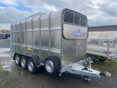 Ifor Williams TA 510 Tridem 434x178x213cm Doppeldeck Frontlüftung 3,5 t