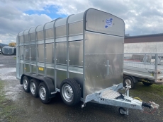 Ifor Williams TA 510 Tridem 434x178x213cm Doppeldeck Frontlüftung 3,5 t