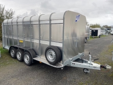 Ifor Williams TA 510 Tridem 488x178x213cm Rampe-Türe-Kombi Tank 3,5 t