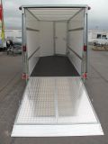 Ifor Williams BV 126 Rampe-Türe-Kombi + Zurrösen 364x173x213cm 3,5 t