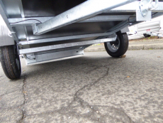 VDM XL Plywood KIPPBAR 257x123x40cm Reling + H-Gestell