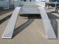 1 Paar Alurampen gebogen, 250x26x7,5cm, Tragkraft pro Paar 1 t