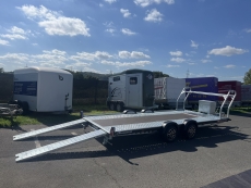 Brian James A 4 Tieflader Reifenregal Kanister Alufelgen 500x200cm 3t Vorrat