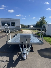 Brian James A 4 Tieflader Reifenregal Kanister Alufelgen 500x200cm 3t Vorrat