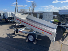 VDM Einachs Rückwärtskipper Handpumpe 254x152x30cm 750 kg