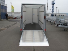 Ifor Williams BV 105 303x147x183cm Rampe-/Türe-Kombi+Seitentür+Ösen