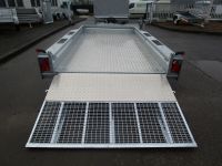 Ifor Williams GX 126 HD 3 Achsen RAMPE + ALUBODEN 366x184cm 3,5 t VORRAT