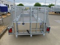 Ifor Williams GX 126 RAMPE + Gitteraufsatz + Zurrösen 366x184cm 3,5t