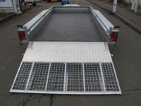 Ifor Williams GX 126 RAMPE + Gitteraufsatz + Zurrösen 366x184cm 3,5t