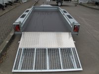 Ifor Williams GX 126 RAMPE + Zurrösen 366x184cm 3,5 t