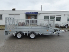 Ifor Williams GX 126 RAMPE + Zurrösen 366x184cm 3,5 t