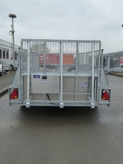 Ifor Williams GX 126 RAMPE + Zurrösen 366x184cm 3,5 t
