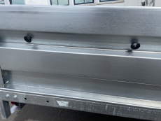 HK 265 Stahl KIPPBAR + Stützrad + klappb Vorderwand 2,65x1,32x0,35m 750 kg