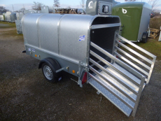 Ifor Williams P 7e 10 Zoll Aludach Lüftungen Treibgitter 221x121x113cm 750 kg
