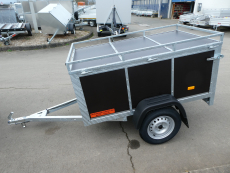 VDM Aktions-Deckelanhänger Plywood + Reling 200 x 100 x 65 cm 750 kg