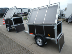 VDM Aktions-Deckelanhänger Plywood + Reling 200 x 100 x 65 cm 750 kg