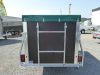 Vezeko AGRAR 08.2 Rampe-Türe/Kombi Stützen Stützrad Lüftung 252x125x120cm 750 kg