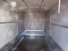 Brenderup 2260 Stahl 2,58x1,28m 1,3 t + Hochplane 150 cm