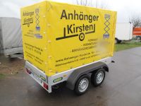 Beschriftung eines Tieflader Planenanhngers im Ma 2500 x 1600 mm