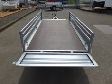 Brenderup 2260 S 2,58x1,28x0,40m 1,3 t klappbare Vorderwand VORRAT