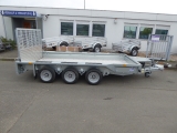 Ifor Williams GX 126 HD 3 Achsen RAMPE + ALUBODEN 366x184cm 3,5 t VORRAT