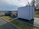 Lagercontainer Stahlblech Konos Tandem 247x176x200cm