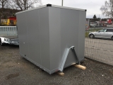 Koffercontainer Konos Tandem Stahlblech-Sandwich 50mm, 247x176x200cm