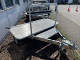Debon Roadster Camp V 3 Kompaktanhänger zum Zweiradtransport 750 kg