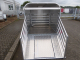 Ifor Williams P 7e 10 Zoll Aludach Lüftungen Treibgitter 221x121x113cm 750 kg