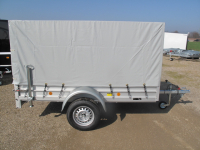 Koch U 4 ALU + Reling 2,50 x 1,25 m + KOCH HOBBY Hochplane 130 cm