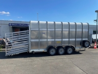 Ifor Williams TA 510 Tridem Doppeldeck Tank 488x178x213cm 3,5 t