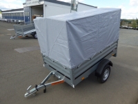 BRENDERUP 1205 XL kippbar + Hochplane + Gestell 203x116x135 cm