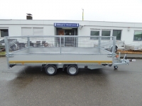 Eduard Alu 4020 4,06x2,00x0,30m + GITTER 70cm+Rampen+Winde 2,7t