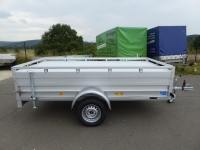 Koch U 7 ALU + ALUDECKEL+ Reling 3,00x1,50x0,50m 750 kg