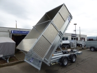 Ifor Williams TT 3621 STAHL geschlossener Aufsatz 3,66x1,98m ELEKTRO-/Handpumpe