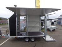 Vezeko Kart 3 Elektro-Hebebhne + 3 Karts + Klappen 330x150x200 cm 2 t