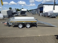 EDUARD 2615 H-Pumpe 2,7t Rampen + Sttzen 256x150x30cm