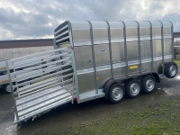 Ifor Williams TA 510 Tridem 434x178x213cm Doppeldeck Leiste 3,5 t