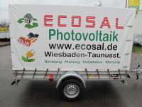 Beschriftung eines Koch -Anhngers im Ma 3000 x 1800 mm